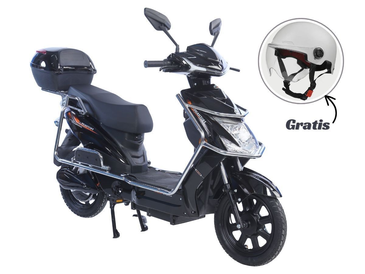 Električni bicikl 16" PHANTOM 250W 60V/27Ah GRAFEN crna