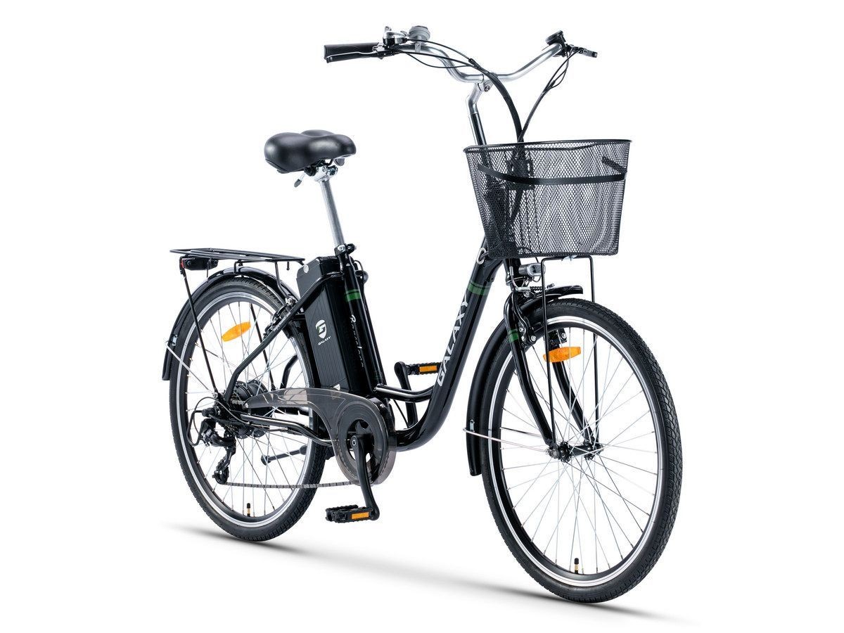 Električni bicikl 26" BARCELONA (250W 36V/10.4Ah lithium) crna