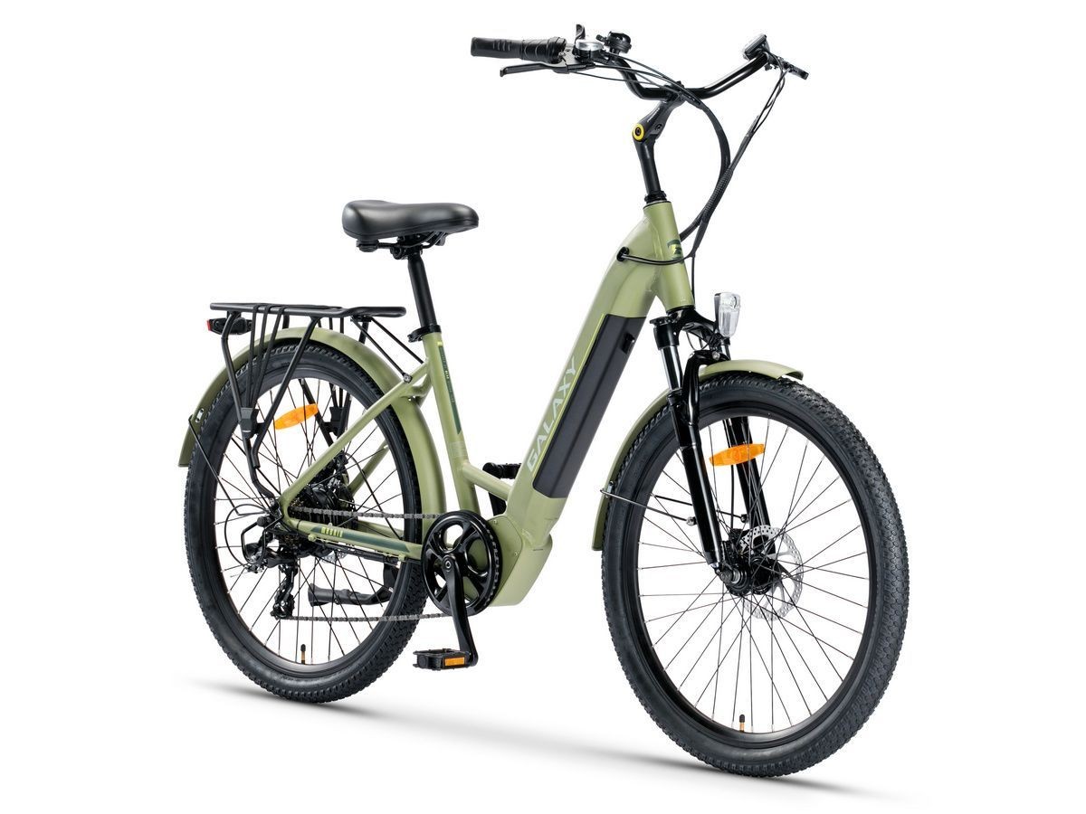 Električni bicikl 26" MADRID (250W 36V/10.4Ah lithium) zelena MAT