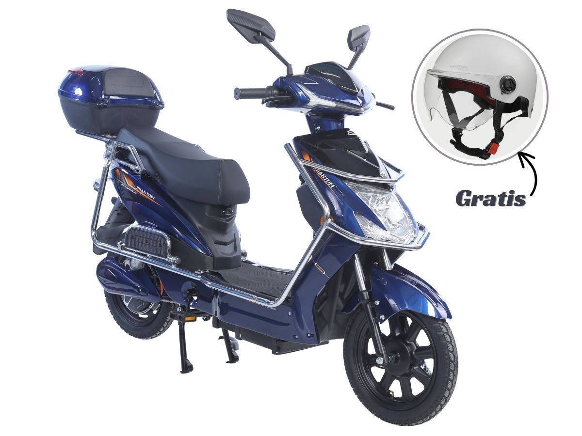 Električni bicikl 16" PHANTOM 250W 60V/27Ah GRAFEN plava