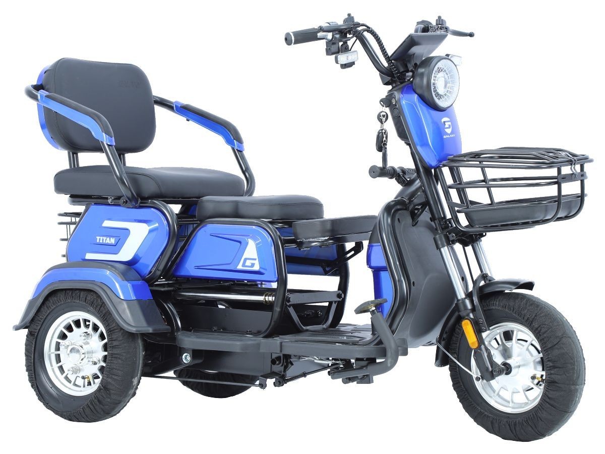 Električni tricikl 14" TITAN 250W 48V/20Ah plava